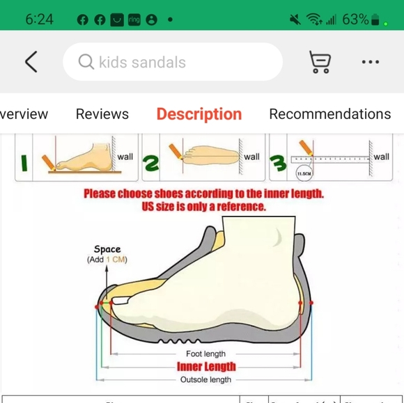 NWOT !! TODDLER SANDALS - Picture 7 of 7